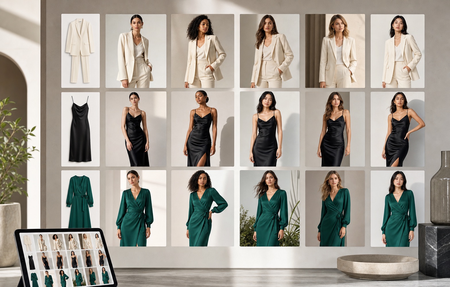 AI Fashion Model Generator pro ecommerce značky | Rewarx Studio AI použití pro Shopify galerii a reklamní kreativy AI Fashion Model Generator pro ecommerce značky | Rewarx Studio AI použití pro Shopify galerii a reklamní kreativy