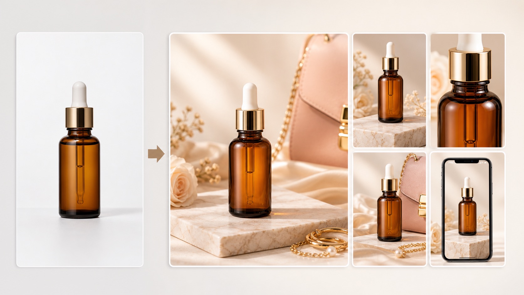 Vorher-Nachher Ergebnis mit erhaltener Produktkonsistenz Vorher-Nachher Ergebnis mit erhaltener Produktkonsistenz