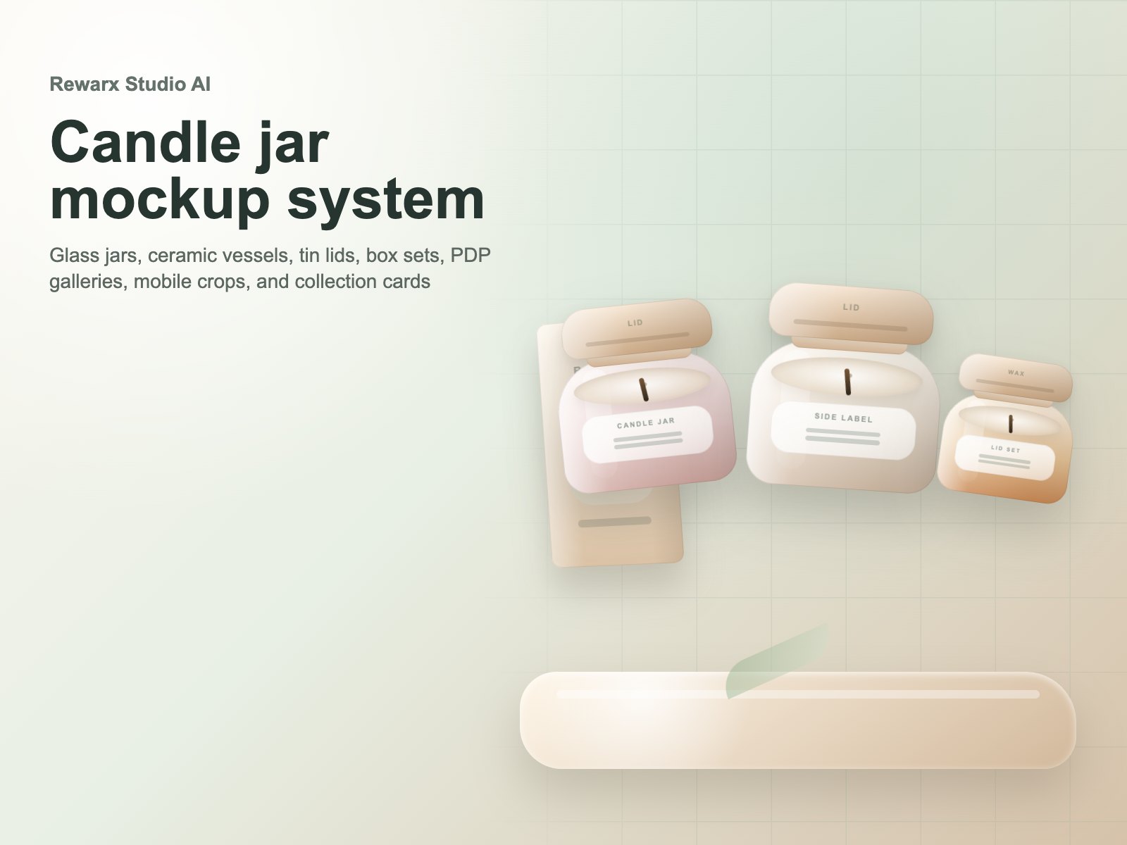 Rewarx Studio AI Generátor mockupů kelimku candle jar Shopify: Kelimku candle jar může působit prémiově a přesto ztratit důvěru v galerii Rewarx Studio AI Generátor mockupů kelimku candle jar Shopify: Kelimku candle jar může působit prémiově a přesto ztratit důvěru v galerii
