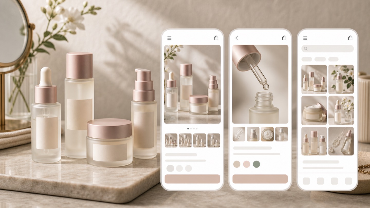 Workflow Shopify fotografií s AI: Kde prodejci Shopify tyto obrázky používají