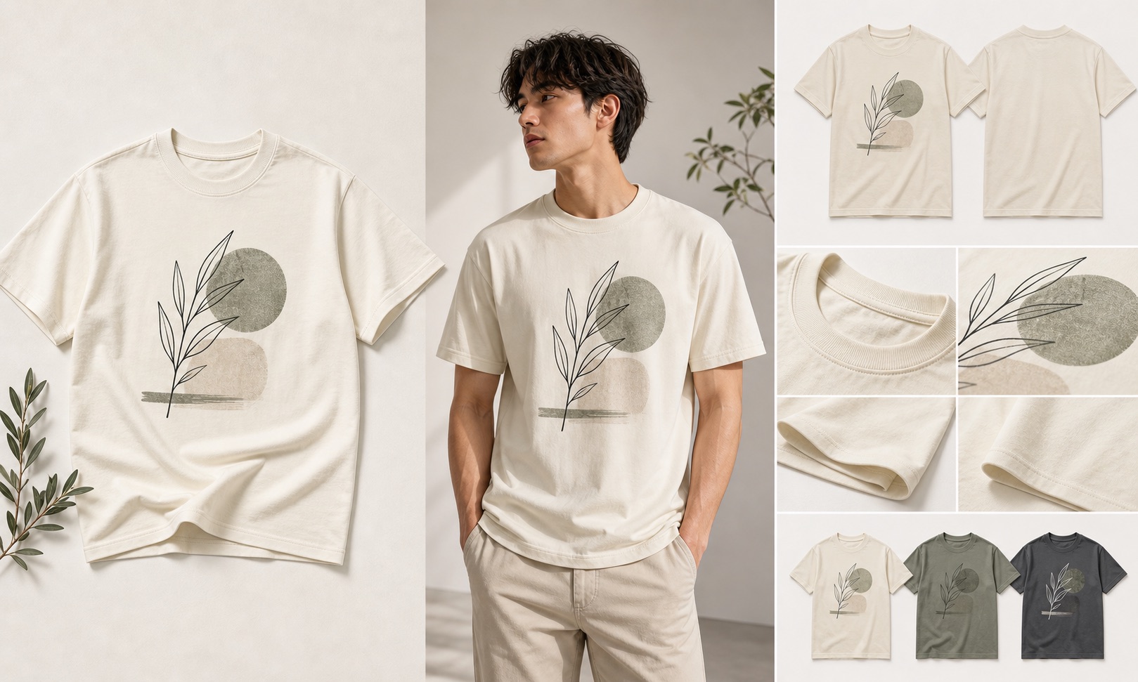 Rewarx Studio AI Generator mockupów T-shirt Shopify: Twórz mockupy T-shirt Shopify, w których prawdziwy produkt pozostaje łatwy do oceny